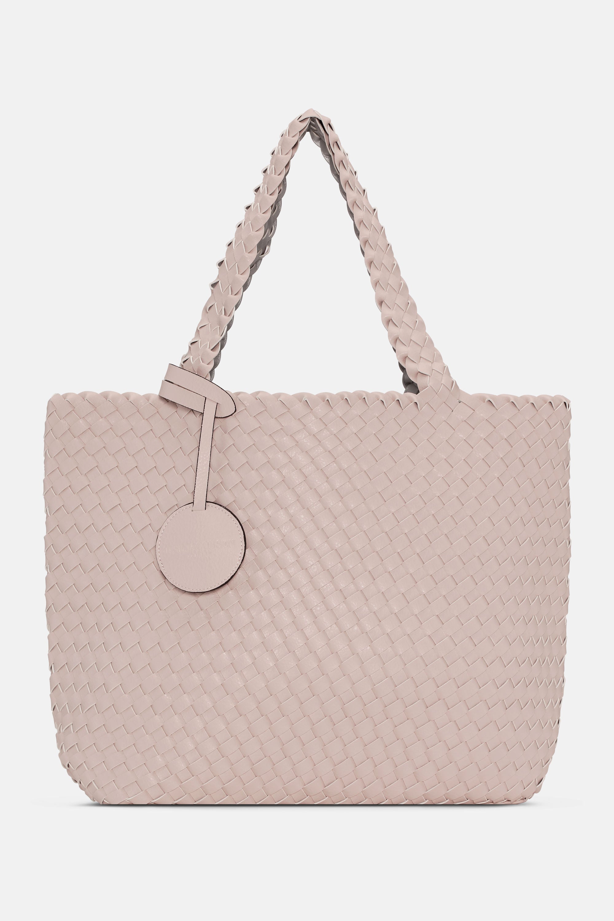 Tote Bag Flätad - Rose Silver